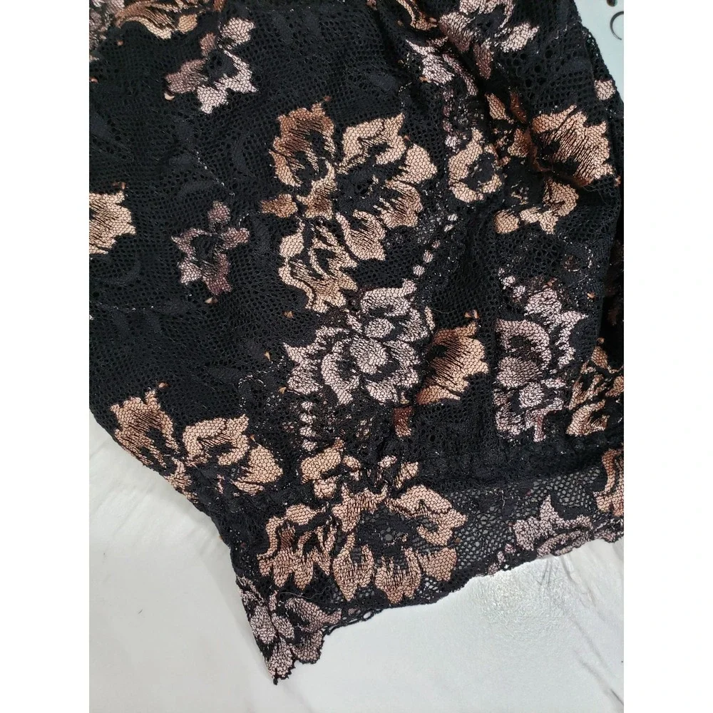 NEW Cosabella Savona Curvy Longline Bralette Black ultra curvy black lace floral